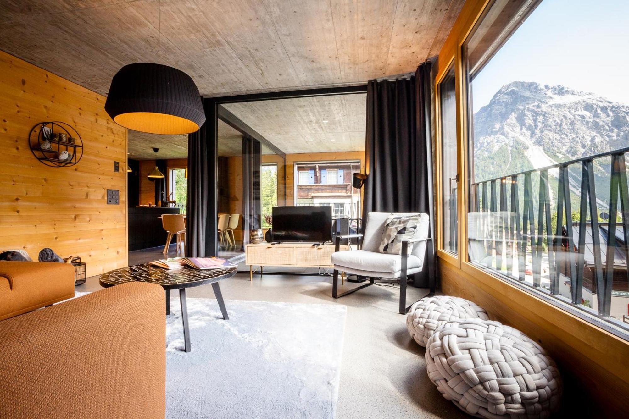 Haus Burgermeister Wohnung Aelplihorn Arosa Bagian luar foto
