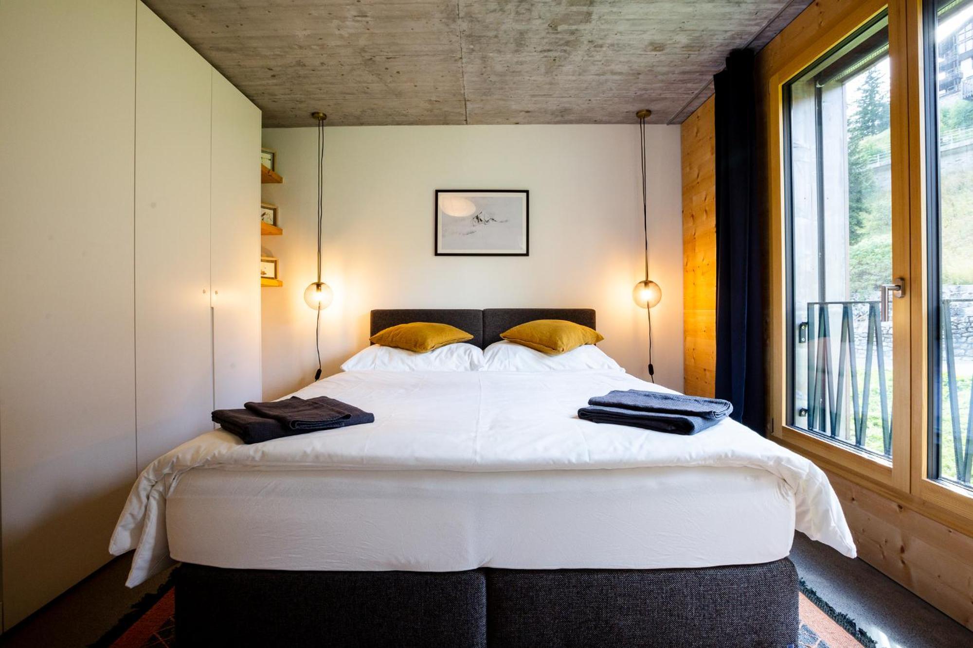 Haus Burgermeister Wohnung Aelplihorn Arosa Bagian luar foto